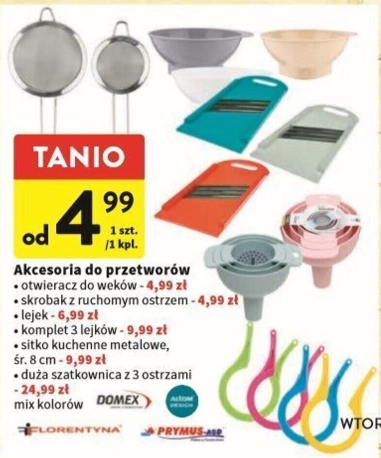 Intermarche Akcesoria do przetworów oferta