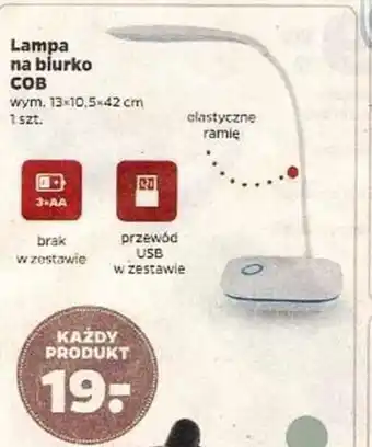 Lampa na biurko COB 1sztuka
