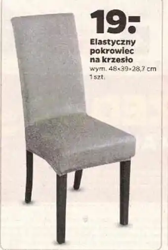 Netto Elastyczny pokrowiec na krzesło 1sztuka oferta