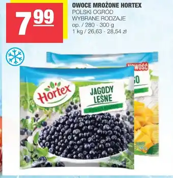 Spar Owoce mrożone Hortex 280-300g oferta