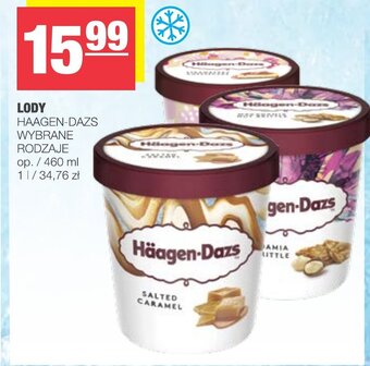Spar Lody Haagen-Dazs 460ml oferta