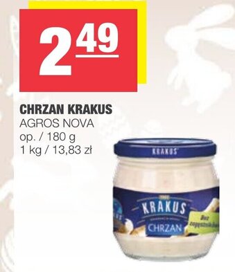 Spar Chrzan Krakus 180g oferta