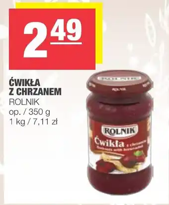 Spar Ćwikła z chrzanem Rolnik 350g oferta