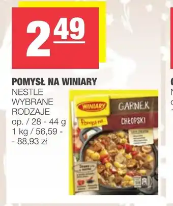 Spar Pomysł na Winiary 28-44g oferta