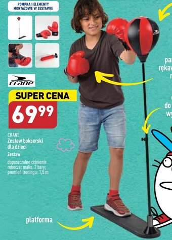 ALDI CRANE Zestaw bokserski dla dzieci oferta