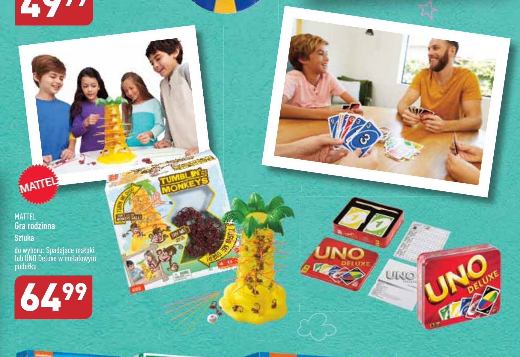ALDI MATTEL Gra rodzinna oferta