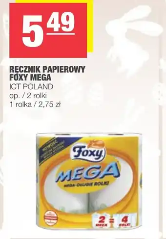 Spar Ręcznik papierowy Foxy Mega 2rolki oferta