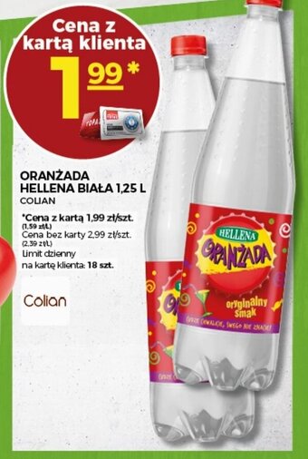 Topaz Oranżada Hellena 1,25l oferta