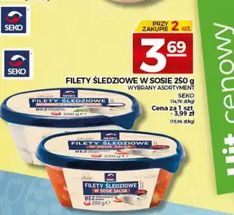 Topaz Filety śledziowe w sosie 250g oferta