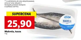 Lidl Makrela, tusza 1 kg oferta