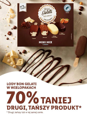 Lidl Bon Gelati Lody w wielopakach oferta
