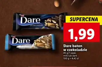 Lidl Dare Baton w czekoladzie 45g oferta