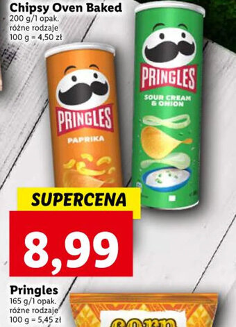 Lidl Pringles 165g oferta