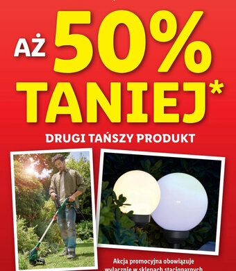 Lidl sprzęt i narzędzia ogrodnicze, akcesoria do podlewania, doniczki, oświetlenie i dekoracje do ogrodu, huśtawki i piaskownice oferta