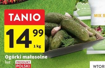 Intermarche Ogórki małosolne oferta