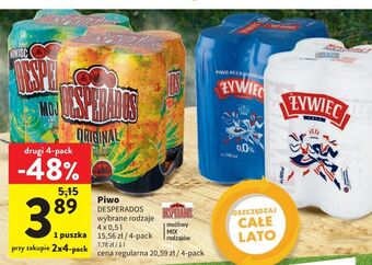 Intermarche Piwo desperados mojito oferta