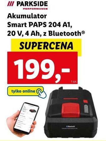 Lidl Akumulator smart parkside oferta
