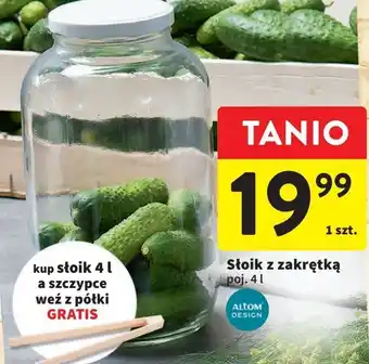 Intermarche Słoik 4 l altom design oferta