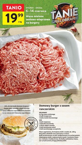 Intermarche Mięso mielone wołowo-wieprzowe oferta