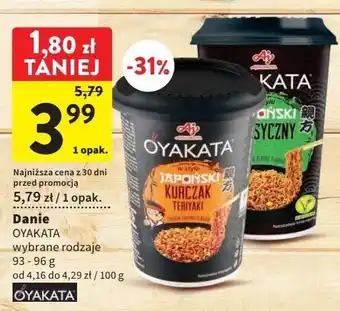 Intermarche Danie japoński kurczak teriyaki ajinomoto oyakata oferta