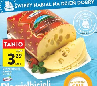 Intermarche Ser królewski z kolna mlekpol oferta