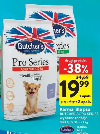 Intermarche Karma dla psa z łososiem butcher's pro series oferta