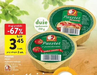Intermarche Pasztet z drobiem firmowy profi wielkopolski oferta