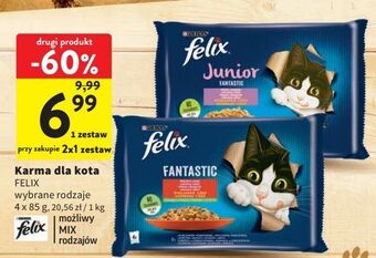 Karma dla kota wybór smaków w galaretce purina felix fantastic