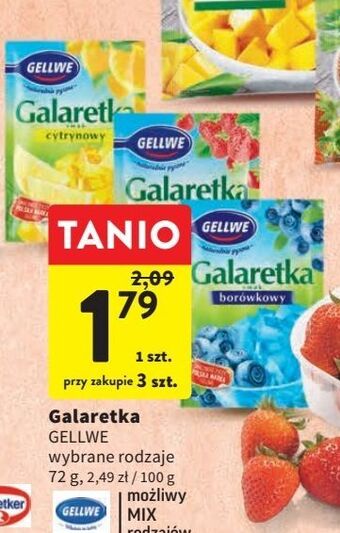 Intermarche Galaretka cytrynowa gellwe oferta