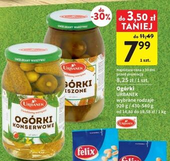 Intermarche Ogórki kiszone urbanek oferta