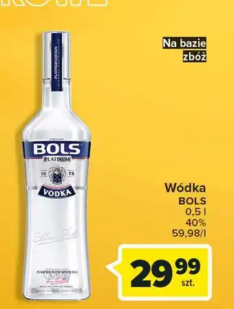 Carrefour Wódka bols vodka oferta