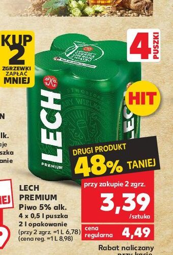 Kaufland Piwo lech premium oferta
