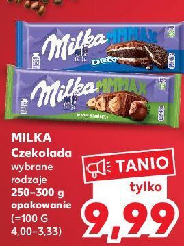 Kaufland Czekolada oreo milka mmmax oferta