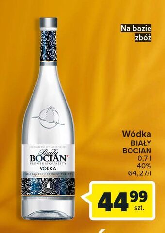 Carrefour Wódka biały bocian vodka oferta