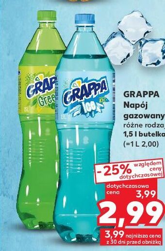 Kaufland Napój green grappa oferta
