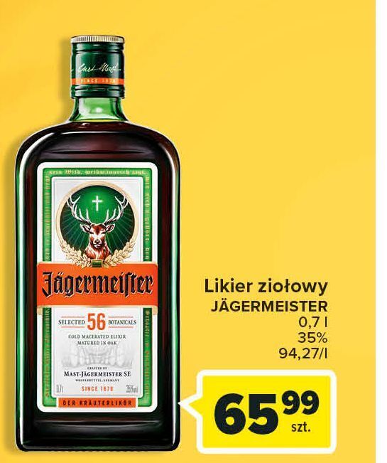 Carrefour Likier jagermeister oferta