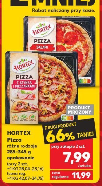 Kaufland Pizza salami hortex oferta