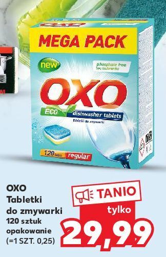 Kaufland Tabletki do zmywarek oxo oferta