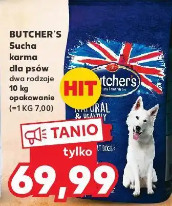 Kaufland Karma dla psa z wołowiną butcher's natural & healthy oferta