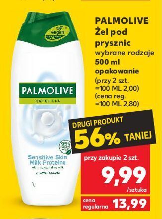 Kaufland Żel pod prysznic sensitive palmolive naturals oferta
