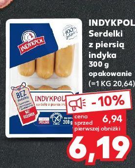 Kaufland Serdelki indykpolki indykpol oferta