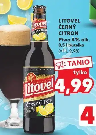 Kaufland Piwo litovel citron ciemny oferta