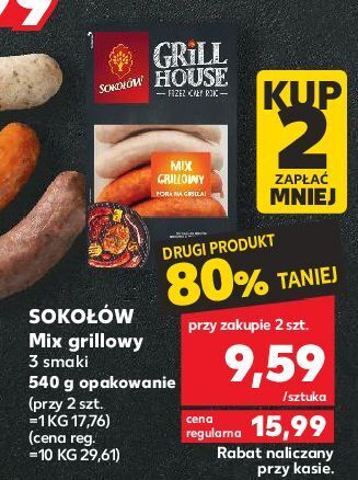 Kaufland Mix grillowy sokołów grill house oferta