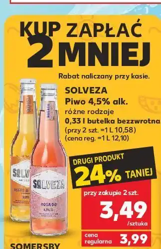 Kaufland Piwo solveza agave oferta