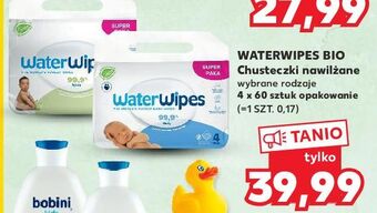 Kaufland Chusteczki nawilżane czystą wodą waterwipes oferta