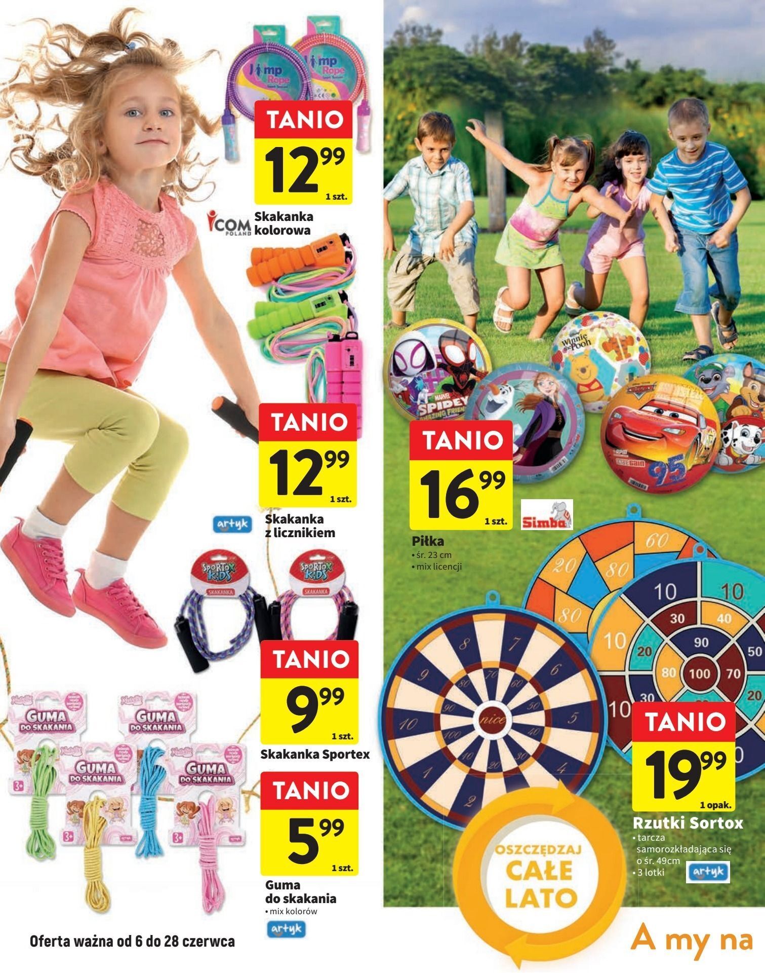 Intermarche Piłka 23 cm psi patrol simba oferta