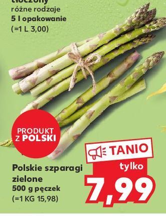 Kaufland Szparagi zielone oferta
