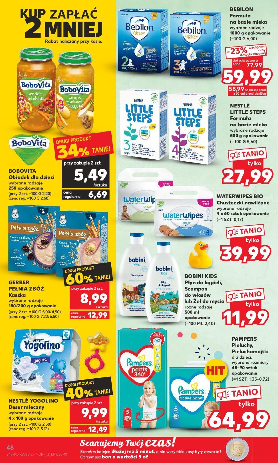 Kaufland Mleko 2 bebilon advance oferta