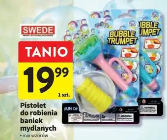 Intermarche Zabawka pistolet na bańki swede oferta