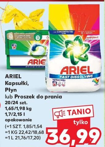 Kapsułki do prania color&style ariel all in 1